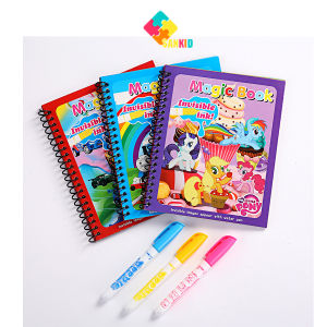 Đồ chơi tranh tô màu nước ma thuật sách tập tô thần kỳ sử dụng nhiều lần đa dạng chủ đề