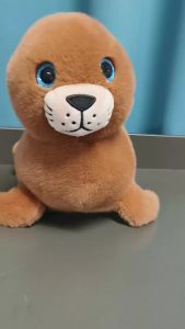 Cute Chonkers Steller Sea Lion Plush Cuddly Stuffed Steller Sea Lion Doll For Kids Collectible Birthday Holiday Gift Companion