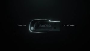 Sandisk CZ410 Ultra Shift USB 3.2 Flash Drive – 32GB / 64GB / 128GB (USB 3.2 Gen 1 Interface / Read Speed Up To 100MB/s)