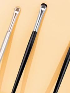 New 2Pcs Curved Eyeliner Makeup Brushes Eye Makeup Smudge Tools Precision Soft Eyeshadow Brush Thin Small Eye Cosmetic Tools