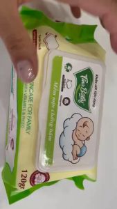 Gói Khăn Ướt Em Bé Không Mùi TINA BABY 120Gram An Toàn Cho Da Nhạy Cảm