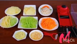 Mandoline Slicer 7 in 1 / Vegetable Slicer 7 in 1
