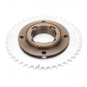 Electric Bike T8F 44T Rear Chain Sprocket 4 Hole Toothless Flywheel Kit for 47cc 49cc Motorcycles ATV