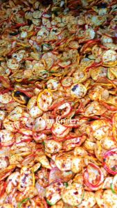 KERUPUK SEBLAK KERING PEDAS DAUN JERUK 50 gram /seblak bantet BY OYUN KRUKZZ