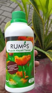 Pupuk Tanaman Hias / Pupuk Taman Hayati Cair RUMOS 500ml