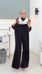 Celan Panjang Wanita Scuba Premium High Waist Kekinian Terbaru