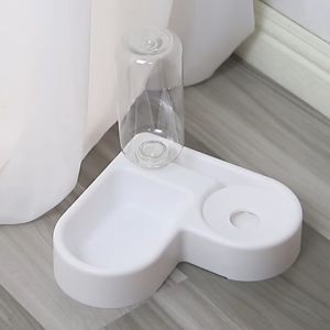 Khay đựng thức ăn và nước uống tự động cho chó mèo hình trái tim (mẫu mới) - Hara Pet Store