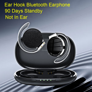 TWS Tai nghe nhét tai không dây over ear Tai nghe bluetooth tuổi thọ pin dài Bộ tai nghe thể thao mở móc đeo tai không dây âm thanh stereo kèm mic