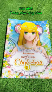 Sách - Dán Hình Trang Phục Công Chúa - (Lẻ Tuỳ Chọn) Đinh Tị