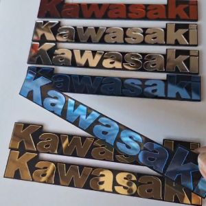 Emblem Logo KAWASAKI Motor 3D Akrilik Variasi Modip sepasang