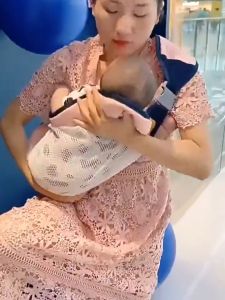 Baby Carrier Baby Wrap Carrier for Newborn Ergonomic Breastfeeding Cover Support Cloth Nursing Sling Bag Holder