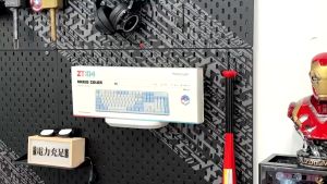 ZIFRIEND ZT104 Mechanical Keyboard 104 Keys Gasket Structure  Wired Keyboard Pluggable Silent Switch Poros Perak Switch Keyboard Gaming Kantor