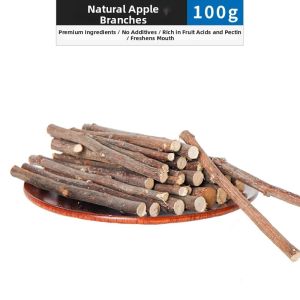 BUCATSTATE | Apple and Bamboo Chew Treats for Small Pets