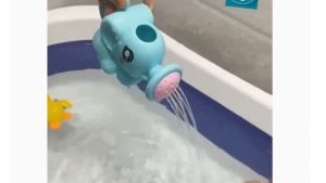 ALAT SHOWER MANDI ANAK / GAYUNG MANDI BAYI / BALITA / BABY SHOWER ELAPHANT TOY UNIK MAINAN GAJAH ANAK