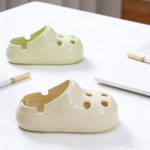 New Creative Croc-Style Ashtray Trendy Internet-Famous Design for Home Office Desktop Anti-Fly Ash Tray for Living Room
