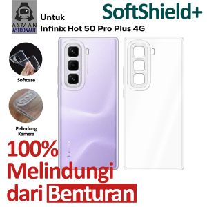 Case SoftShield Infinix Hot 50 Pro Plus Premium Silikon - Clear