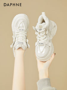 Daphne | Warm Fur Snow Boots High Thick Heel