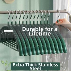 Anti-slip Scratch-resistant Half Round Coat Hanger