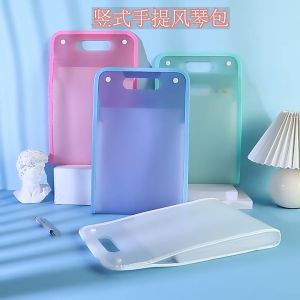 Portable 13-Layer Handle Folder Long File Organizer Expanding File Folder Bag Storage Bag Large-capacity Document Bag