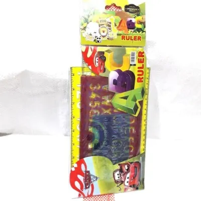 NEW. PENGGARIS ABJAD ALPHABET ANGKA ANAK SET ISI 4 BUAH GROSIR TERMURAH