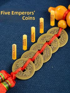 OSITE | Five Emperors Ten Emperors Copper Gourd Good Luck Knot Hanging Ornament