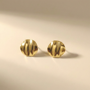 Casual Elegant Stainless Steel Stud Earrings for Women Geometric Design Perfect For Everyday Wear And Parties Perfect Gift