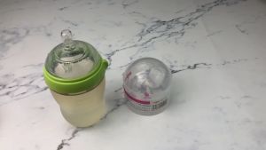 Silicone Bottle Brush Cartoon Baby Soft Milk Cleaning Pacifier Straw