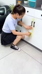 ตัวล็อคหน้าต่าง ABS เพื่อความปลอดภัยของเด็ก - ป้องกันการหนีบสำหรับทารกและเด็ก