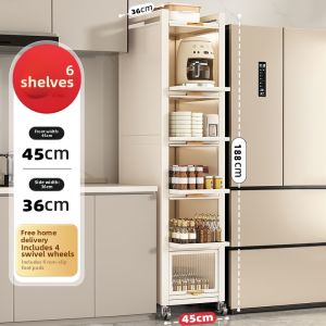 ERMO | Narrow Space Fitting Kitchen Storage Cabinet