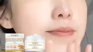 Eelhoe Rice Face Cream Mildly Reduces Facial Fine Lines  Moisturizes and Tightens Pores  Facial Skin Care