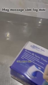 Máy massage cầm tay mini máy mát xa giảm mỡ lưng bụng đùi đa năng Relax SpinTone 5 đầu