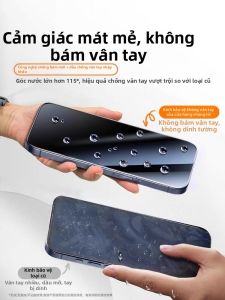 Tehaola | Miếng Dán Kính Cường Lực Chống Vân Tay Toàn Màn Hình Bảo Mật Trong Suốt