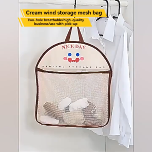 Wall Mounted Bag Holder Socks Panties Organizer Trash Bag Dispenser Underwear Storage Box Container