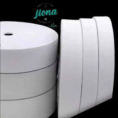 JIONA RTWs White Elastic Band Garter Sold per Kilo