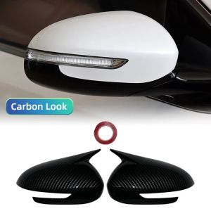 Suitable for Kia Sportage KX5 2016-2019 Car Sticker Door Mirror Cover Carbon Fiber Decor
