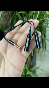 Dây chuyển từ Jack 3.5ly sang 2 lỗ tai nghe loại Tốt / Dây chia từ 1 ra 2 tai nghe loại Tốt