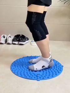 Massage Pressure Board Home Acupressure Board Foot Massage Pad Silicone Indoor Running Pressure Board Adult Toe Board Meridians Super Jogging Weight Loss Pad 指压板