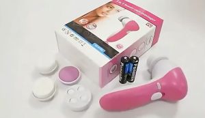 Gentle Exfoliation: Peeling Black Spot Device 5 in 1 Electric Facial Cleansing Brush - Bid Farewell to Dead Skin Cells and Blemishes