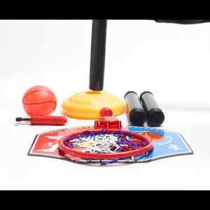 Adjustable Height Indoor Outdoor Sport Game Basketball Stand for Kids Kid Basketball Hoop Stand