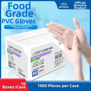 Intco | Kitchen Waterproof Gloves Disposable PVC