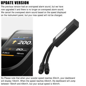 Speed ​​Release Cables Customized for Ninebot F3 F3 Pro Electric Scooter Max Riding Speed 40km/h Unlock Speed Limit Cables Parts