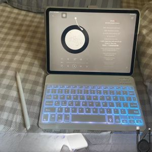 Portable Wireless Bluetooth Keyboard for Tablet PC Study Machine Lenovo Android Mobile Phone Charging Female M1 Rechargeable Version