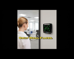 Verge AI03QR Face AI Biometric Device with Windows Application – AI Face QR Card & Password Attendance Machine with Free SDK Access Control & Perpetual License