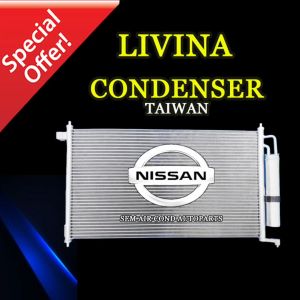 NISSAN LIVINA OEM TAIWAN NEW CONDENSER/ KONDENSER (CAR AIRCOND SYSTEM)