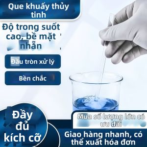 WEVOLA | Que Khuấy Thủy Tinh Trong Suốt