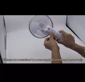 Mini Fan Rechargeable Clip Multifunctional Handheld USB Portable Electric Desk Fan Large Wind