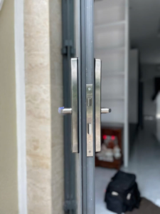 Khóa vân tay cửa nhôm sắt Kassler KL 599I app TTLock chống nước bền ngoài trời chính hãng