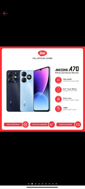 itel A70