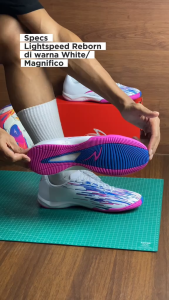 Specs Accelerator Lightspeed Reborn In-White Magnifico Sepatu Futsal Dewasa 2025