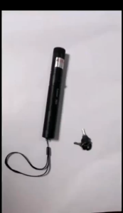 ORI TaffLED Laser Pointer Presentasi warna Hijau Beam 1mW 532nm with Baterai dan Charger YL 301